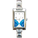 swim Rectangular Italian Charm Watch