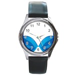 swim Round Metal Watch