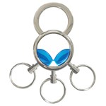 swim 3-Ring Key Chain