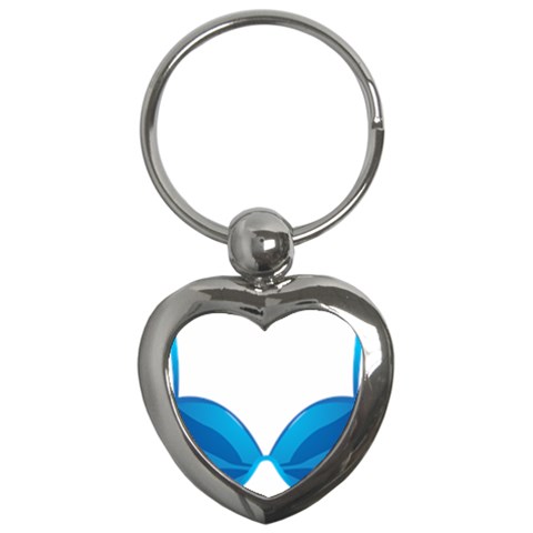 swim Key Chain (Heart) from ArtsNow.com Front