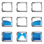 swim Mega Link Italian Charm (9 pack)