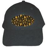 Gold snowman Black Cap