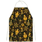 Gold snowman Full Print Apron