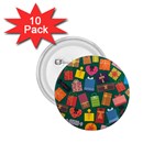 Christmas Presents 1.75  Button (10 pack) 