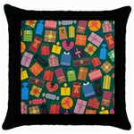 Christmas Presents Throw Pillow Case (Black)