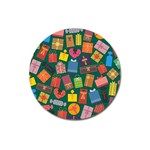 Christmas Presents Magnet 3  (Round)