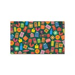 Christmas Presents Sticker Rectangular (10 pack)