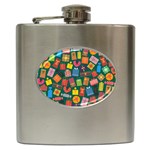 Christmas Presents Hip Flask (6 oz)