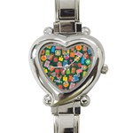 Christmas Presents Heart Italian Charm Watch