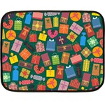 Christmas Presents Fleece Blanket (Mini)