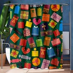 Christmas Presents Shower Curtain 60  x 72  (Medium)