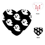 cute Ghosts Playing Cards (Heart)