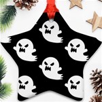 cute Ghosts Star Ornament (Two Sides)