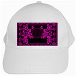 pink Medusa White Cap