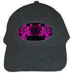 pink Medusa Black Cap