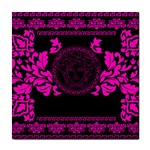 pink Medusa Tile Coaster