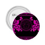 pink Medusa 2.25  Button