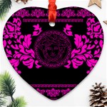 pink Medusa Ornament (Heart)