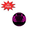 pink Medusa 1  Mini Magnet (10 pack) 