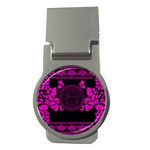 pink Medusa Money Clip (Round)