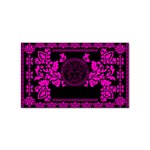 pink Medusa Sticker (Rectangular)