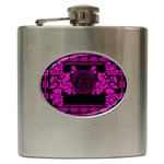 pink Medusa Hip Flask (6 oz)