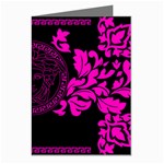 pink Medusa Greeting Cards (Pkg of 8)