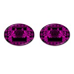 pink Medusa Cufflinks (Oval)