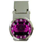 pink Medusa Money Clip Watch