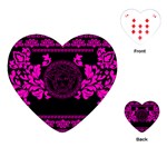 pink Medusa Playing Cards (Heart)