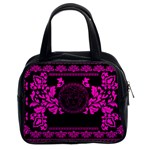 pink Medusa Classic Handbag (Two Sides)