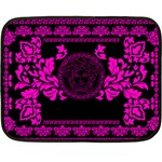 pink Medusa Fleece Blanket (Mini)