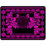 pink Medusa Fleece Blanket (Large)