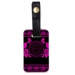 pink Medusa Luggage Tag (one side)