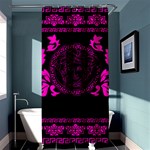 pink Medusa Shower Curtain 36  x 72  (Stall)