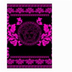 pink Medusa Small Garden Flag (Two Sides)