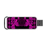 pink Medusa Portable USB Flash (One Side)