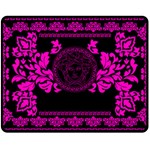 pink Medusa Double Sided Fleece Blanket (Medium)