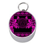 pink Medusa Silver Compass (Mini)