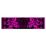 pink Medusa Satin Scarf (Oblong)