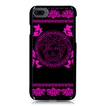 pink Medusa Apple iPhone 8 Seamless Case (Black)