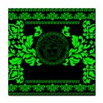 lime green Medusa Tile Coaster