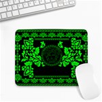 lime green Medusa Small Mousepad