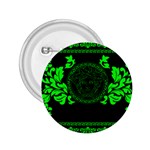 lime green Medusa 2.25  Button