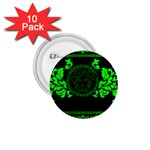 lime green Medusa 1.75  Button (10 pack) 