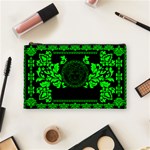 lime green Medusa Cosmetic Bag (Medium)