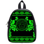 lime green Medusa School Bag (Small)