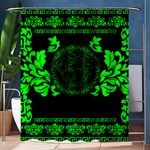 lime green Medusa Shower Curtain 60  x 72  (Medium)