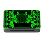 lime green Medusa Memory Card Reader with CF