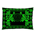 lime green Medusa Pillow Case (Two Sides)